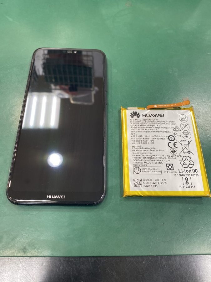 Huawei P20 liteバッテリー交換(R・I様) 