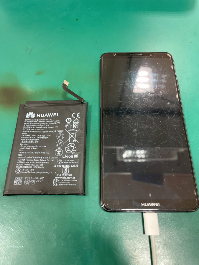 HUAWEI mate10Pro バッテリー交換(Y・S様) 