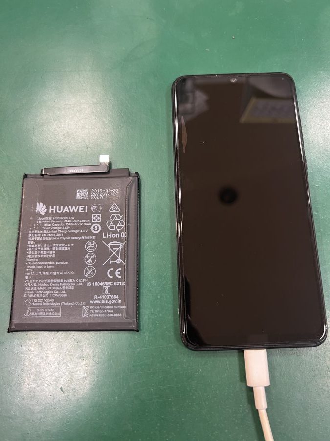 HUAWEI P30lite　バッテリー交換(G・K様) 