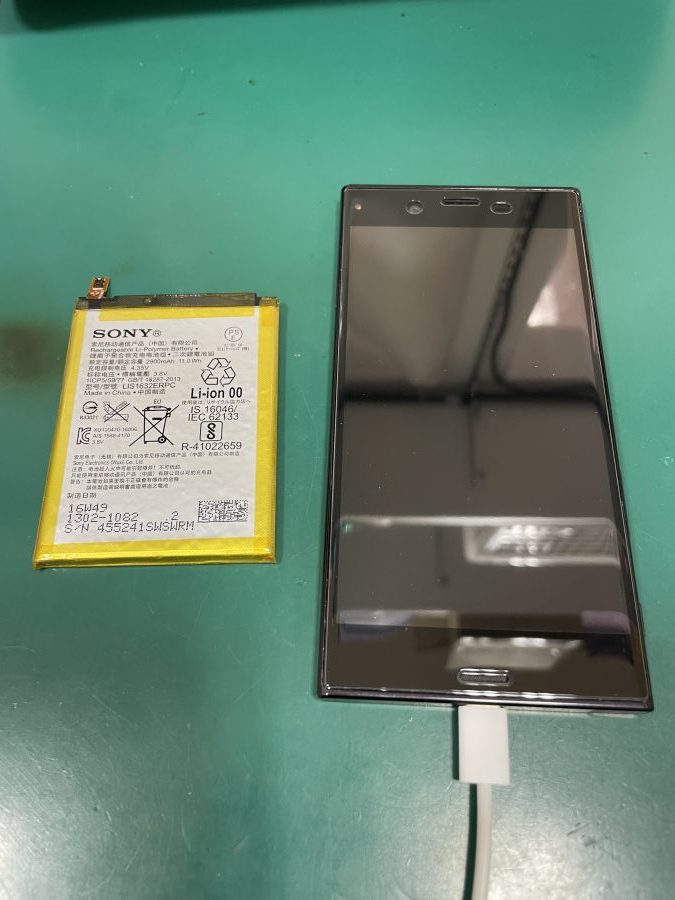 Xperia ZX バッテリー交換(K・E様) 