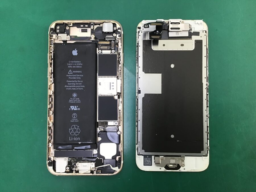 スマホ修理工房王子店/iPhone6Sの画面修理でお越しのお客様から頂いた口コミ 