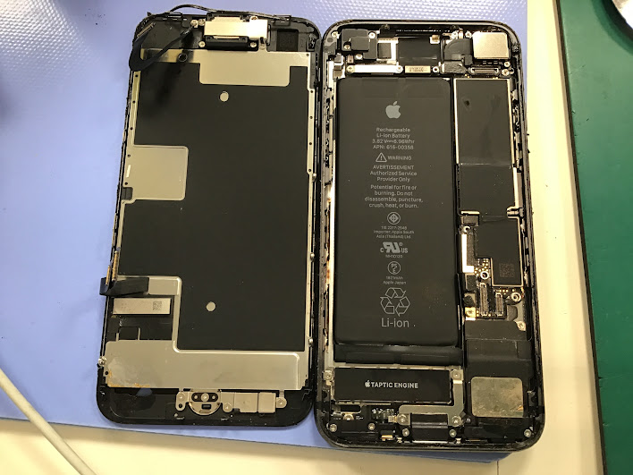 スマホ修理工房丸井錦糸町店/iPhone 8の画面修理でご来店されたお客様からいただいた口コミ 