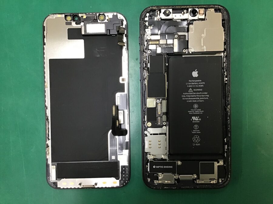 スマホ修理工房王子店/iPhone12のバッテリー交換でお越しのお客様から頂いた口コミ 